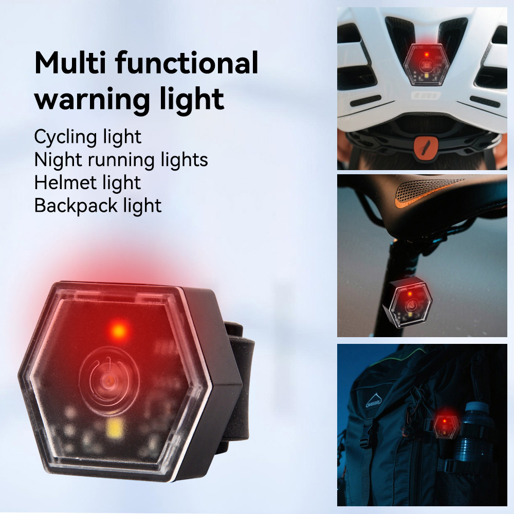 Cycling Backpack - Çok Fonksiyonlu Bisiklet Arka Lambası, Gece