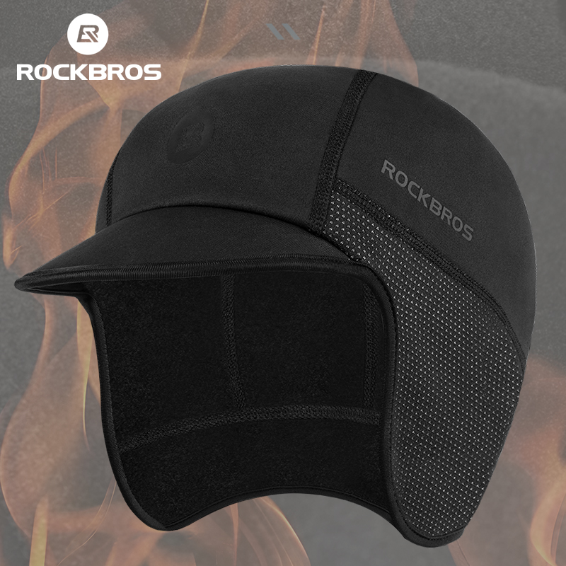 Cycling Gear And Accessories - ROCKBROS kış bisiklet şapkası rüzgar geçirmez