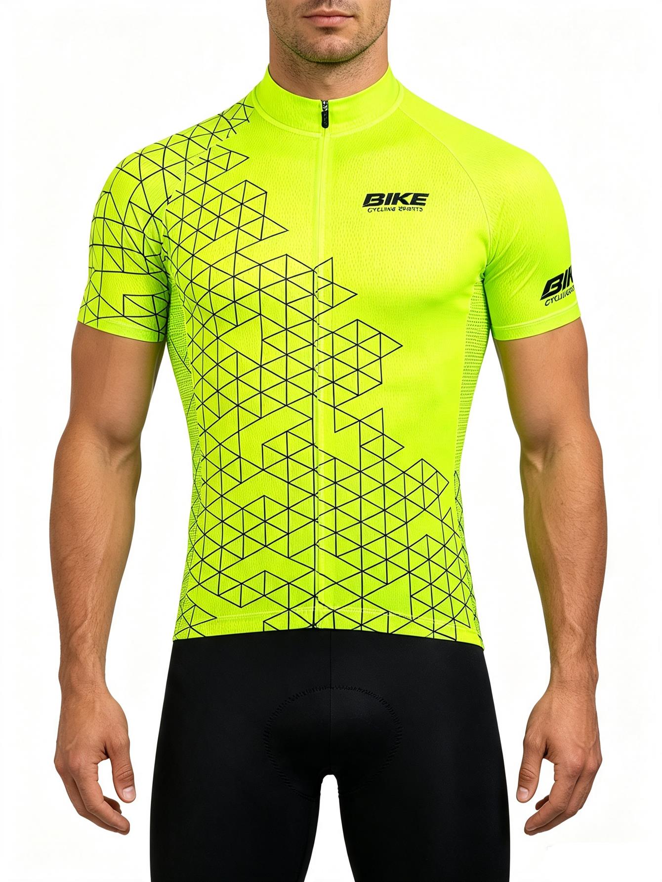 Junior Cycling Gear - BIKE Yazlık Bisiklet Forması Seti Erkek