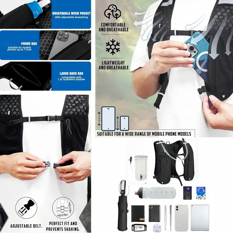 Unisex Koşu Yeleği Su Geçirmez - Cycling Backpack incelemesi ve fiyatı
