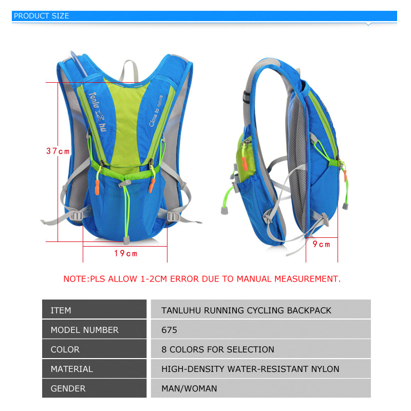 TANLUHU 675 Ultralight açık ma - Cycling Backpack incelemesi ve fiyatı
