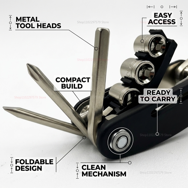 16'sı 1 arada Dağ Bisikleti Ço - Cycling Gear Essentials incelemesi ve fiyatı