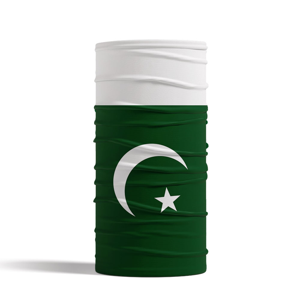 Pakistan bayrağı Bandana boyun - Cycling Gear Pakistan incelemesi ve fiyatı